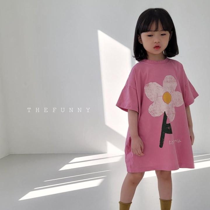 The Funny - Korean Children Fashion - #littlefashionista - One Flower One-Piece - 3