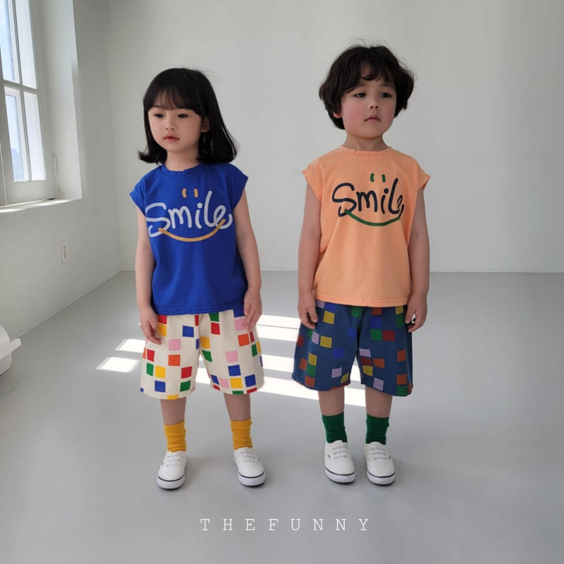The Funny - Korean Children Fashion - #littlefashionista - Smile Sleeveless Tee - 5