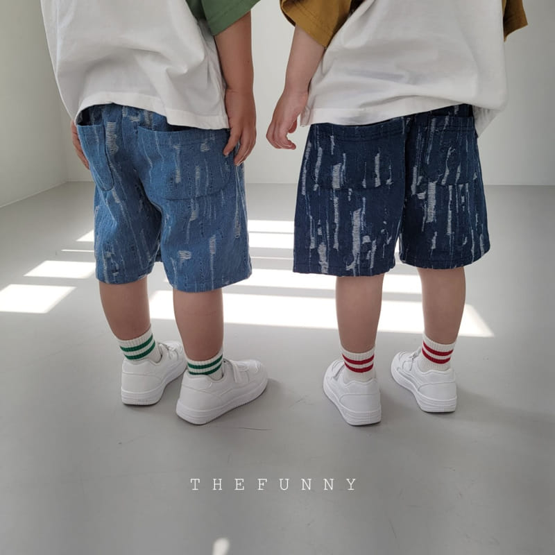 The Funny - Korean Children Fashion - #littlefashionista - Vintage Denim Pants - 3