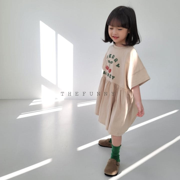 The Funny - Korean Children Fashion - #magicofchildhood - Cherry One-Piece - 5