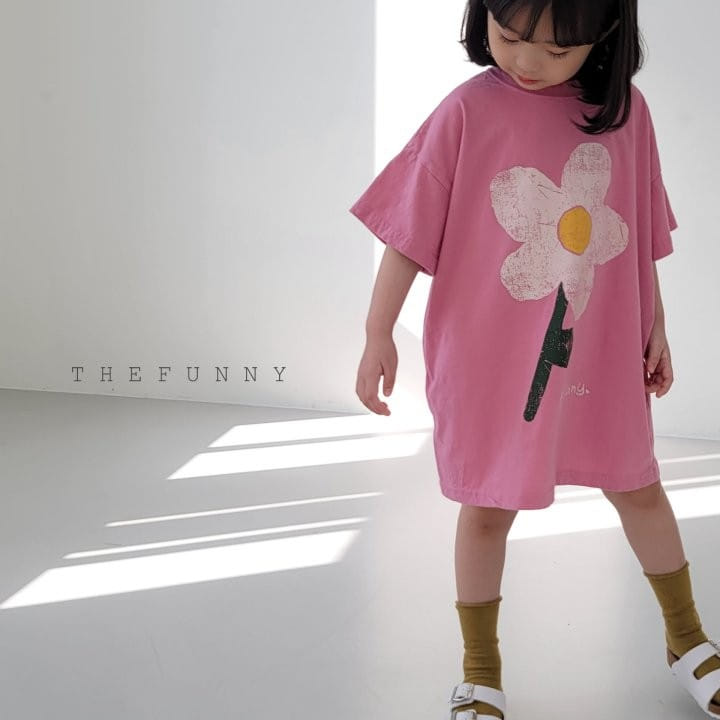 The Funny - Korean Children Fashion - #minifashionista - One Flower One-Piece - 5