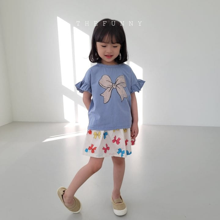 The Funny - Korean Children Fashion - #minifashionista - Ribbon Tee - 10