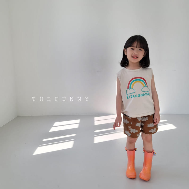 The Funny - Korean Children Fashion - #minifashionista - Rainbow Sleeveless Tee - 8