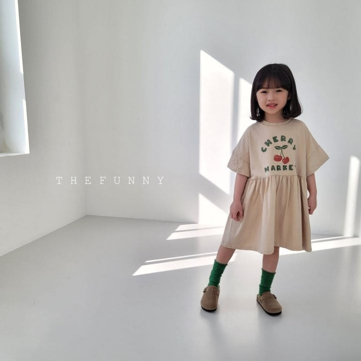 The Funny - Korean Children Fashion - #prettylittlegirls - Cherry One-Piece - 7