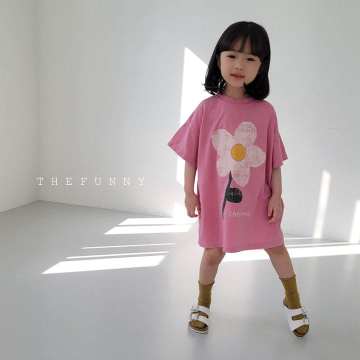 The Funny - Korean Children Fashion - #prettylittlegirls - One Flower One-Piece - 6
