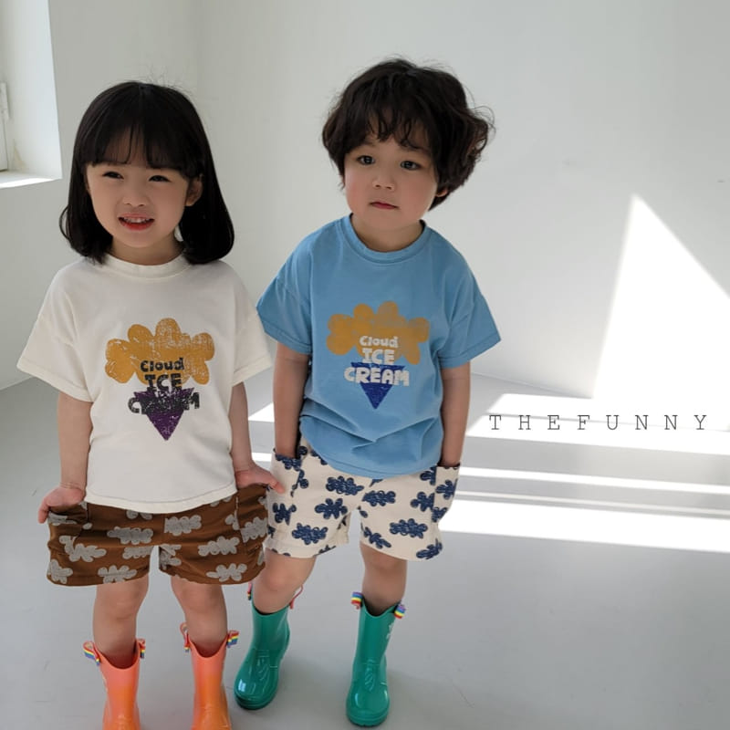 The Funny - Korean Children Fashion - #prettylittlegirls - Cloud Tee - 2