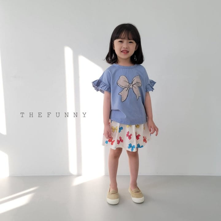 The Funny - Korean Children Fashion - #prettylittlegirls - Ribbon Tee - 11
