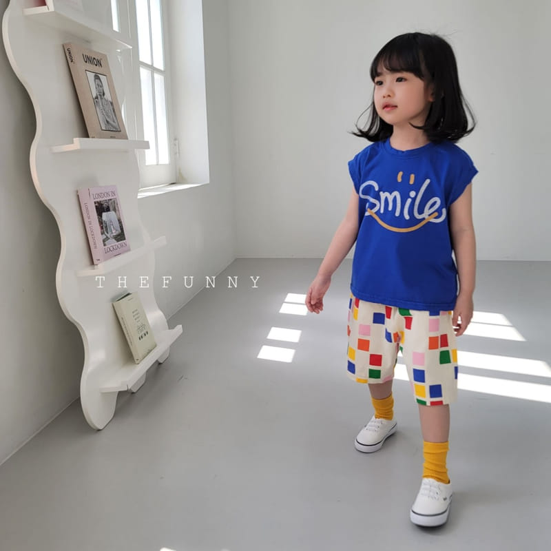 The Funny - Korean Children Fashion - #stylishchildhood - Smile Sleeveless Tee - 11