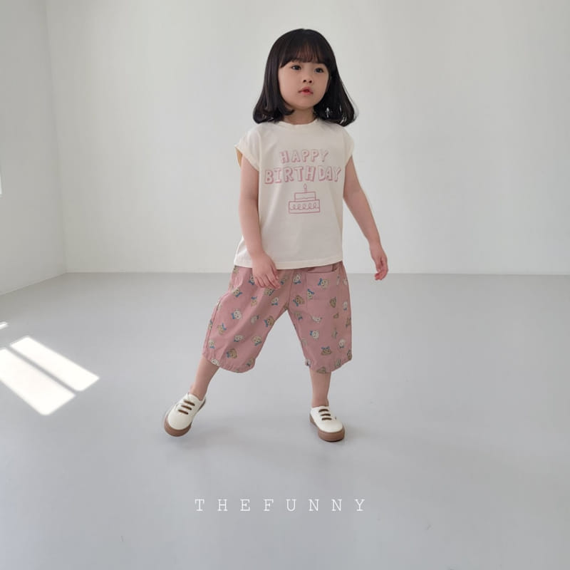 The Funny - Korean Children Fashion - #stylishchildhood - Brithday Sleeveless Tee - 9
