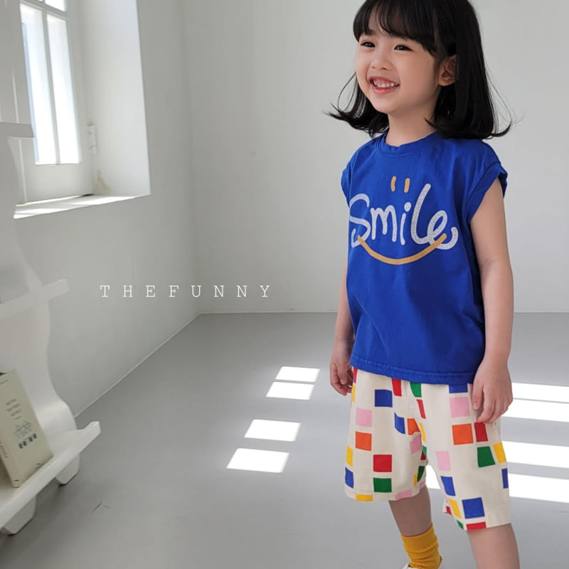 The Funny - Korean Children Fashion - #todddlerfashion - Smile Sleeveless Tee - 9