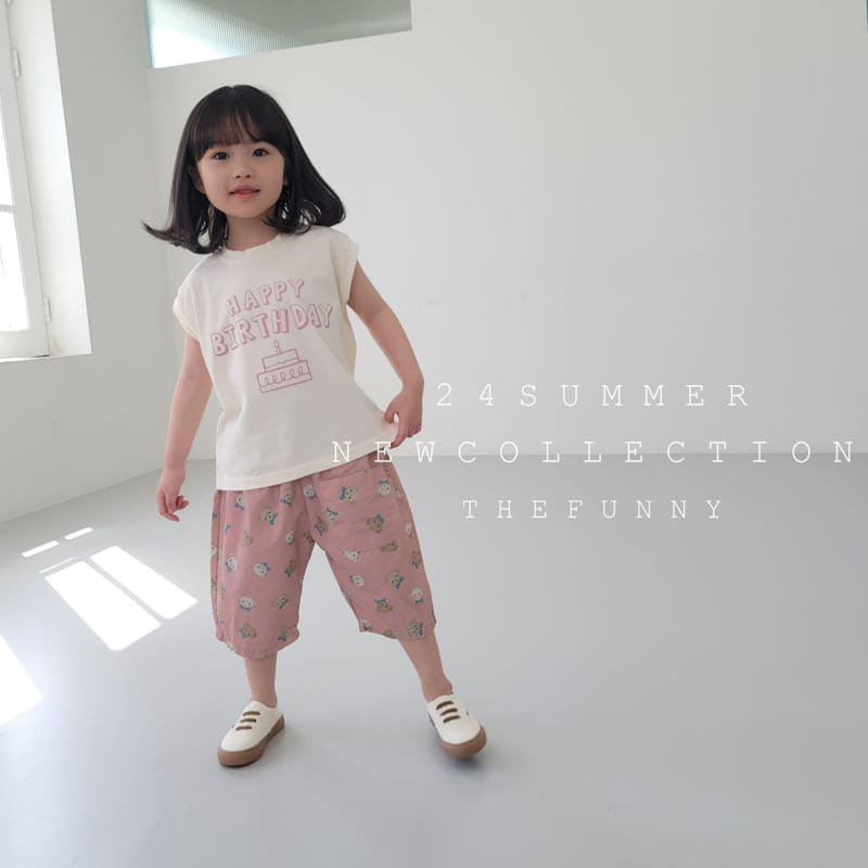 The Funny - Korean Children Fashion - #todddlerfashion - Brithday Sleeveless Tee - 7