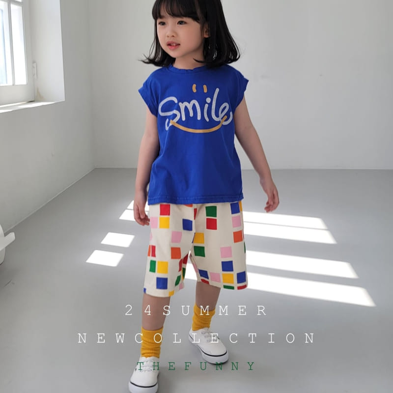 The Funny - Korean Children Fashion - #toddlerclothing - Smile Sleeveless Tee - 10