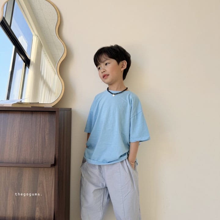 Thegoguma - Korean Children Fashion - #Kfashion4kids - Comfortable Slit C Pants - 5