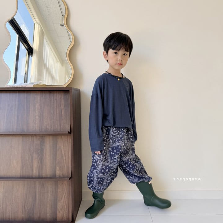 Thegoguma - Korean Children Fashion - #childofig - Paisley Jogger Pants - 9