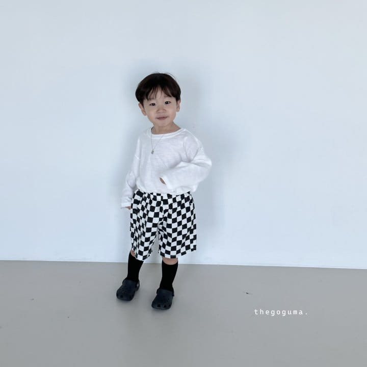 Thegoguma - Korean Children Fashion - #childofig - Puzzel Check Pants - 8