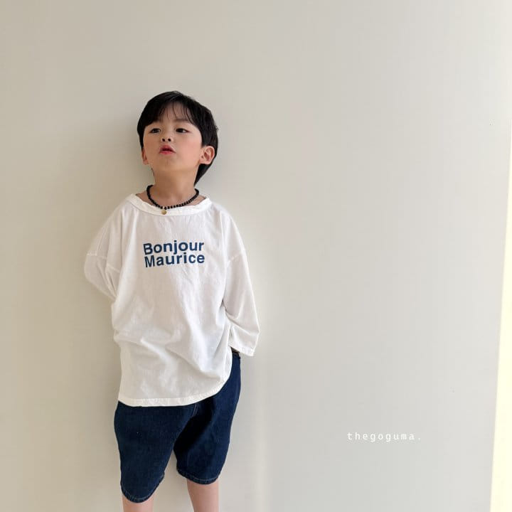 Thegoguma - Korean Children Fashion - #childofig - Bonjour Tee