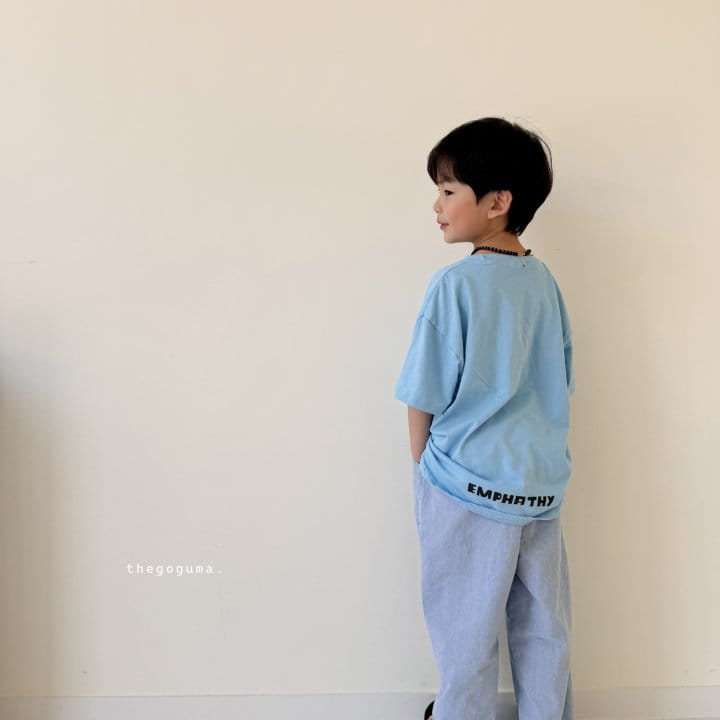 Thegoguma - Korean Children Fashion - #childofig - Unblance Long Tee - 7