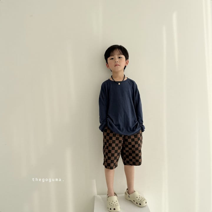 Thegoguma - Korean Children Fashion - #designkidswear - Puzzel Check Pants - 11