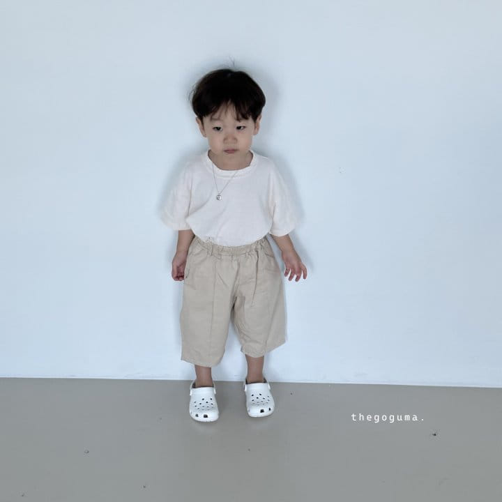Thegoguma - Korean Children Fashion - #fashionkids - Comfortable Slit C Pants