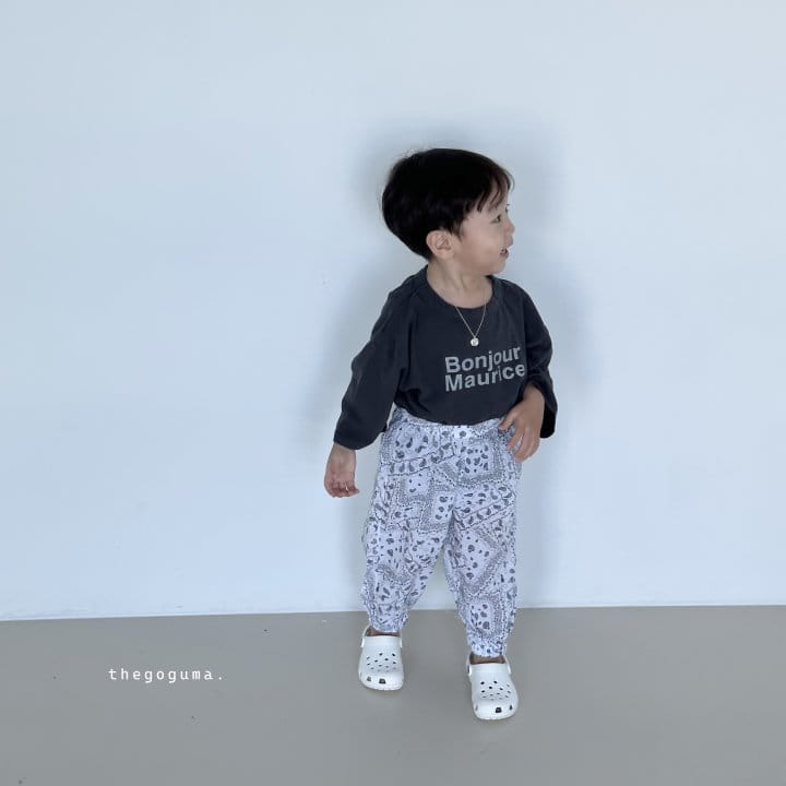 Thegoguma - Korean Children Fashion - #kidsshorts - Paisley Jogger Pants