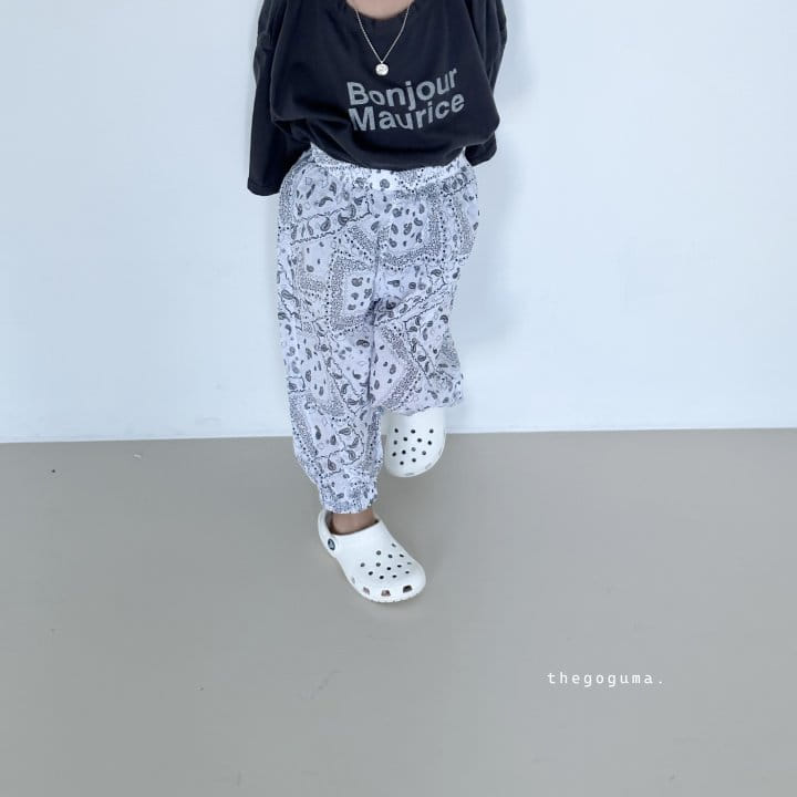 Thegoguma - Korean Children Fashion - #kidzfashiontrend - Paisley Jogger Pants - 3