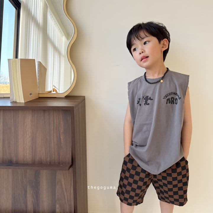 Thegoguma - Korean Children Fashion - #kidzfashiontrend - Puzzel Check Pants - 2