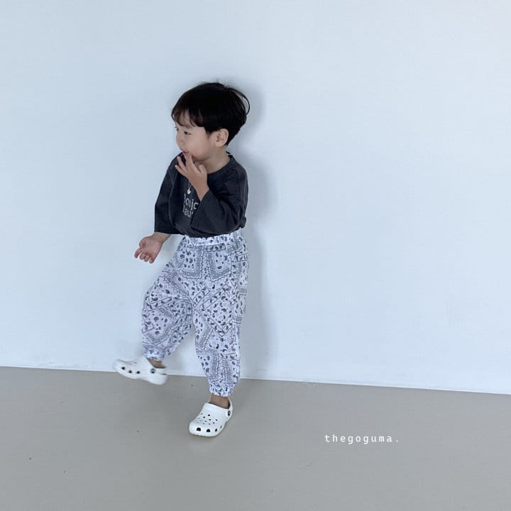 Thegoguma - Korean Children Fashion - #littlefashionista - Paisley Jogger Pants - 5