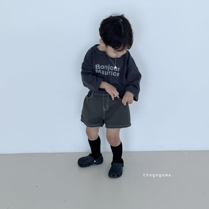 Thegoguma - Korean Children Fashion - #littlefashionista - Bonjour Tee - 10