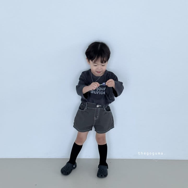Thegoguma - Korean Children Fashion - #magicofchildhood - Bonjour Tee - 11