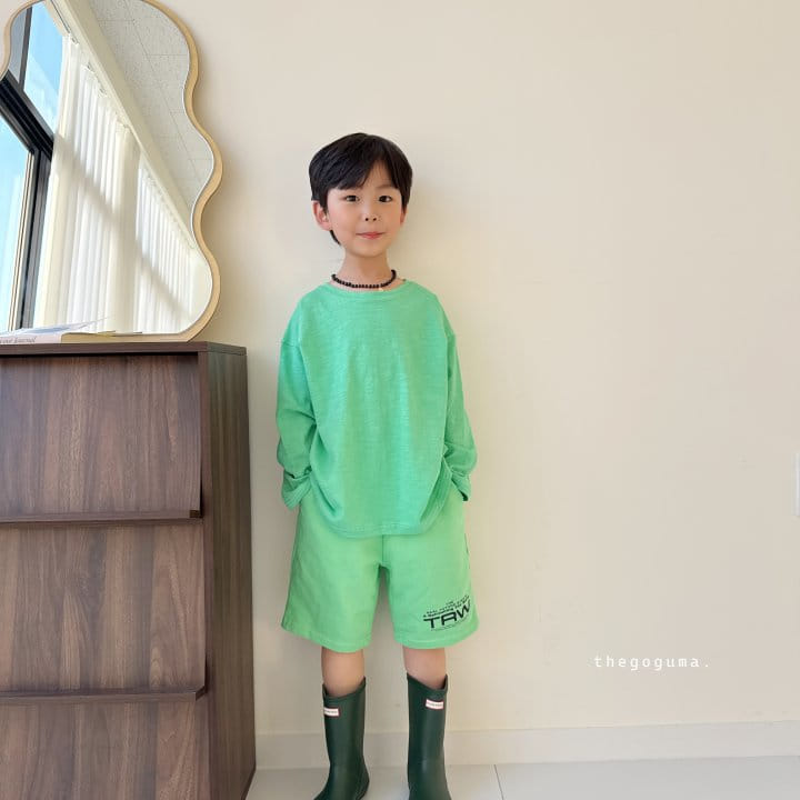 Thegoguma - Korean Children Fashion - #littlefashionista - TRW Terry Pants - 4