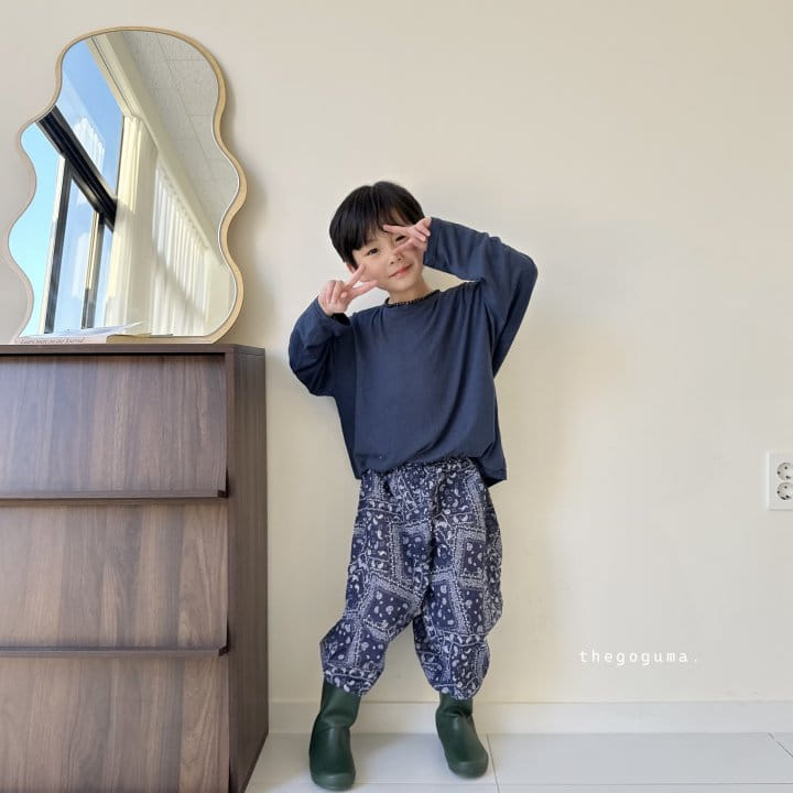 Thegoguma - Korean Children Fashion - #minifashionista - Paisley Jogger Pants - 7