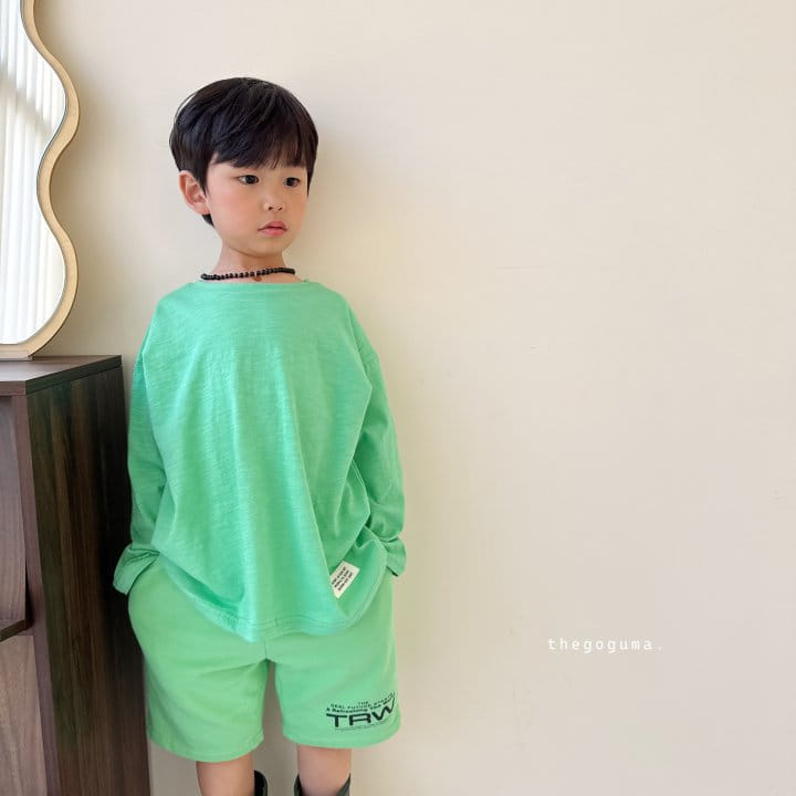 Thegoguma - Korean Children Fashion - #minifashionista - TRW Terry Pants - 5