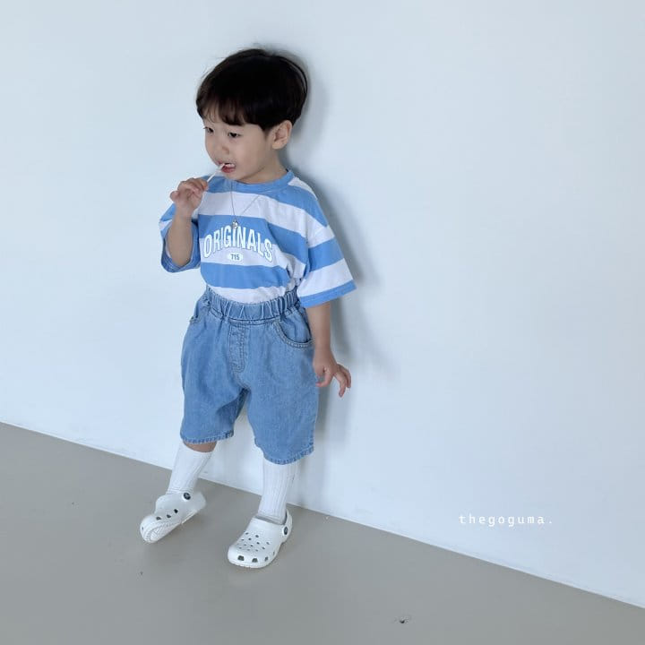 Thegoguma - Korean Children Fashion - #minifashionista - Denim Shorts