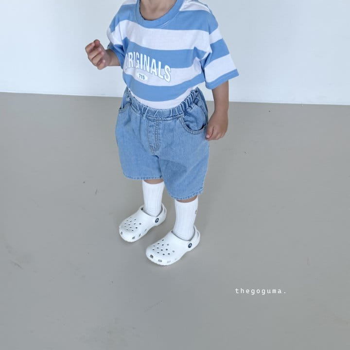 Thegoguma - Korean Children Fashion - #prettylittlegirls - Denim Shorts - 2