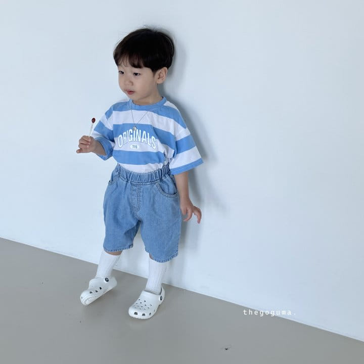 Thegoguma - Korean Children Fashion - #todddlerfashion - Denim Shorts - 3