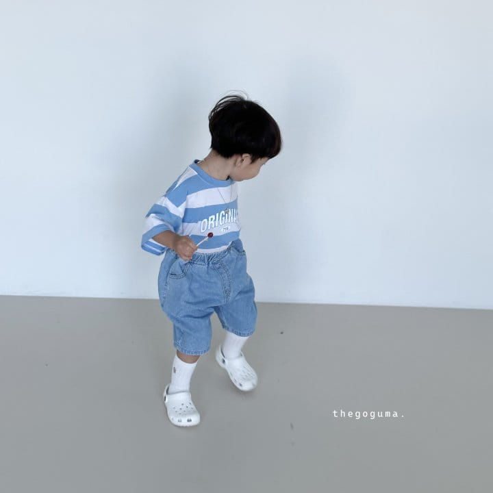 Thegoguma - Korean Children Fashion - #todddlerfashion - Denim Shorts - 4