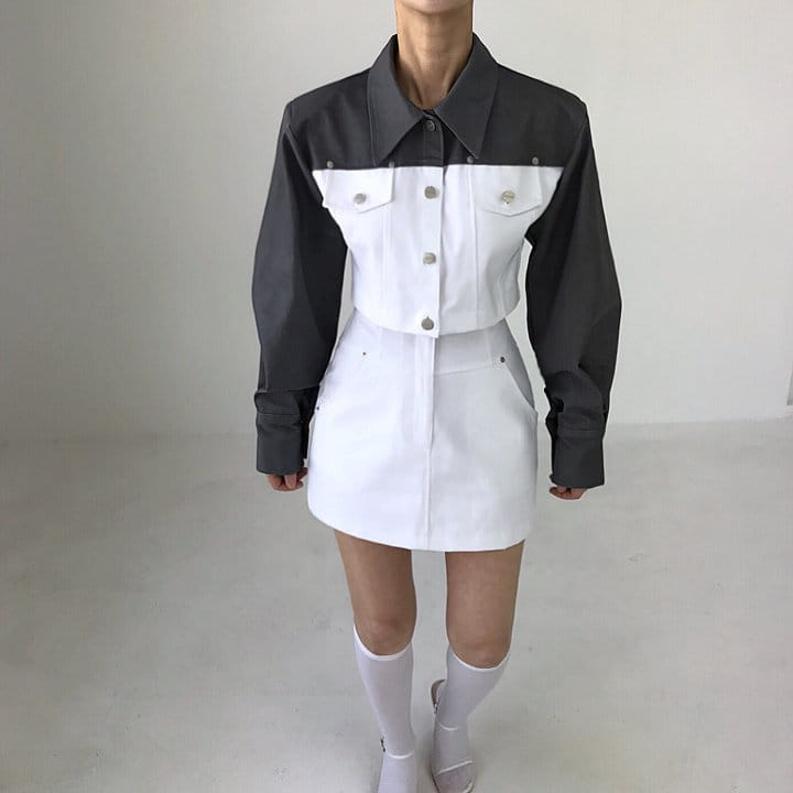 Twomoon - Korean Women Fashion - #momslook - Raven Skirt - 9