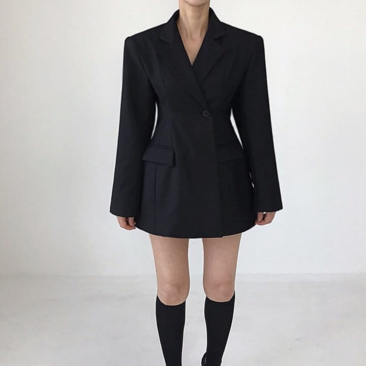Twomoon - Korean Women Fashion - #momslook - Daniel Bow Jacket - 2