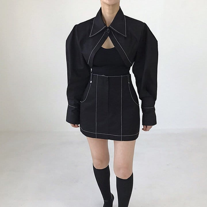 Twomoon - Korean Women Fashion - #momslook - Fiona Bolero Jacket - 10