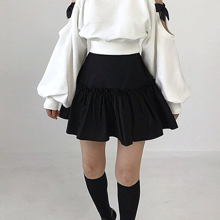 Twomoon - Korean Women Fashion - #womensfashion - Sia Shirring Skirt - 4