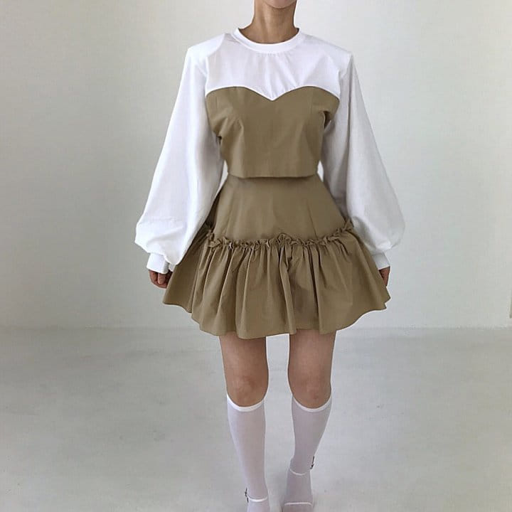 Twomoon - Korean Women Fashion - #momslook - Sia Bustier - 3