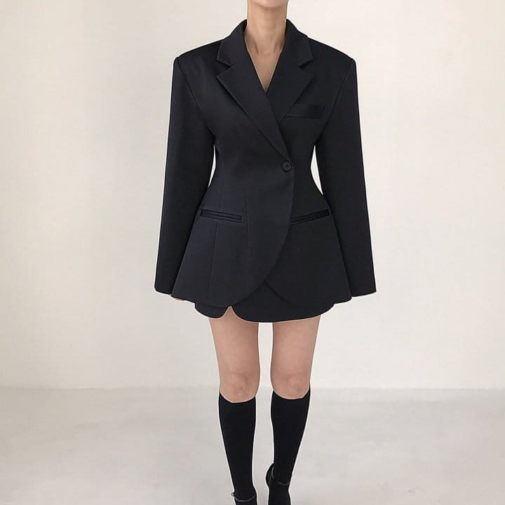 Twomoon - Korean Women Fashion - #pursuepretty - Glow Satin Jacket - 4