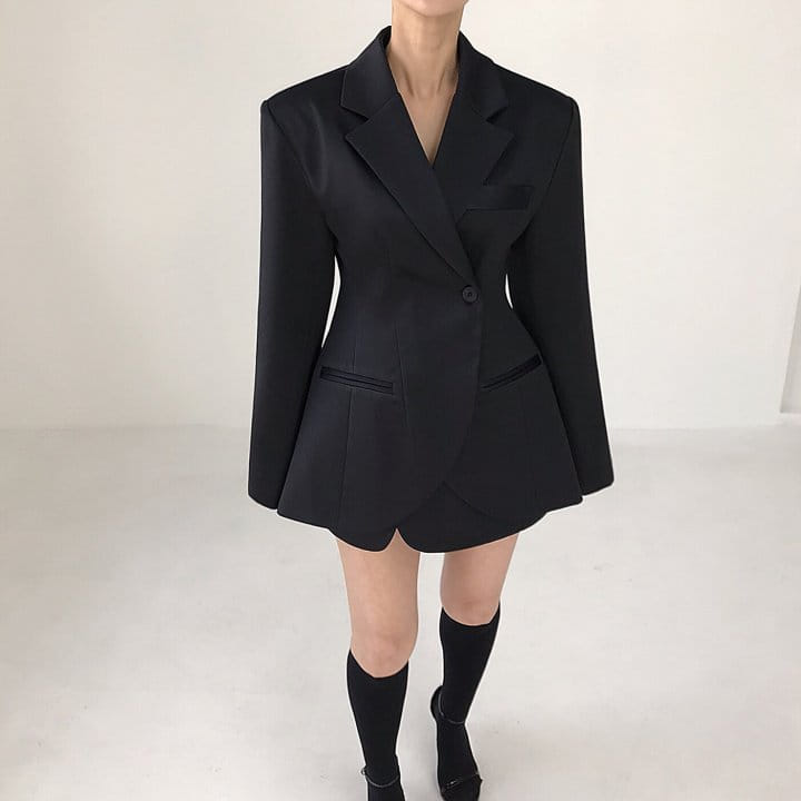 Twomoon - Korean Women Fashion - #vintageinspired - Glow Satin Jacket