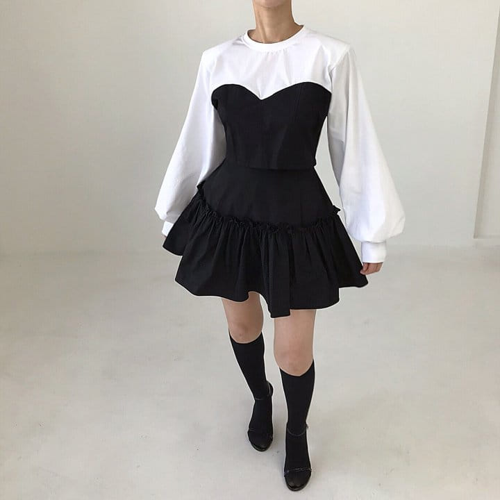 Twomoon - Korean Women Fashion - #womensfashion - Sia Shirring Skirt - 5