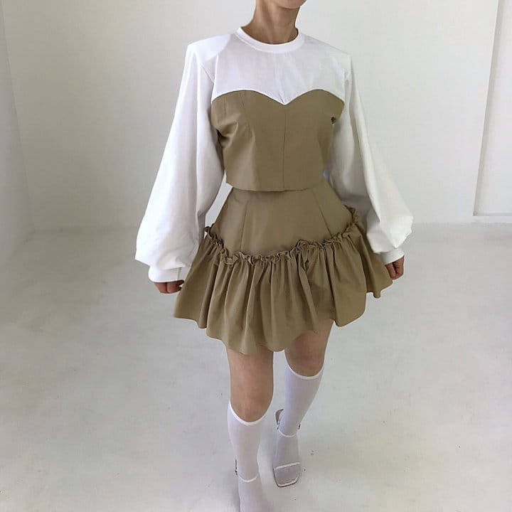 Twomoon - Korean Women Fashion - #womensfashion - Sia Shirring Skirt - 7