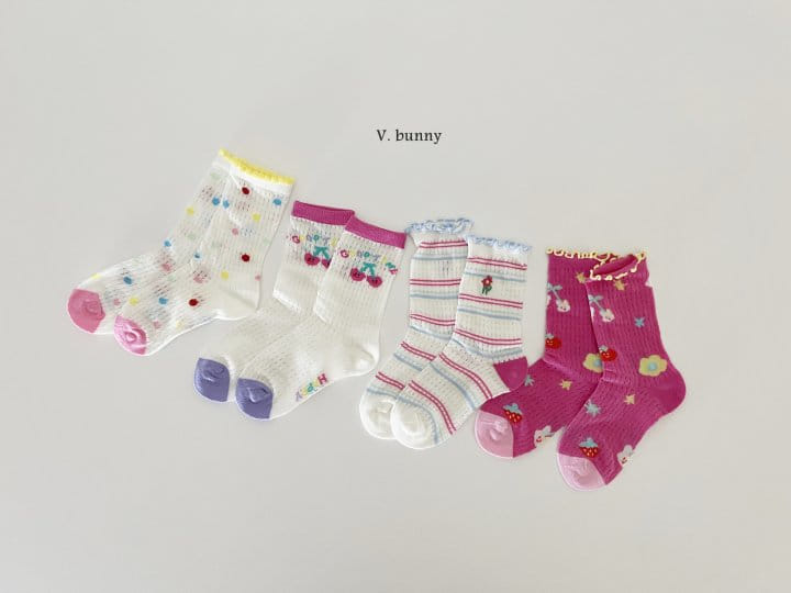 V Bunny - Korean Children Fashion - #Kfashion4kids - Yomi Socks Set - 11