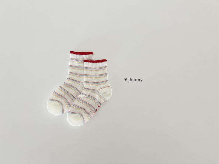 V Bunny - Korean Children Fashion - #Kfashion4kids - Simple Socks Set - 7