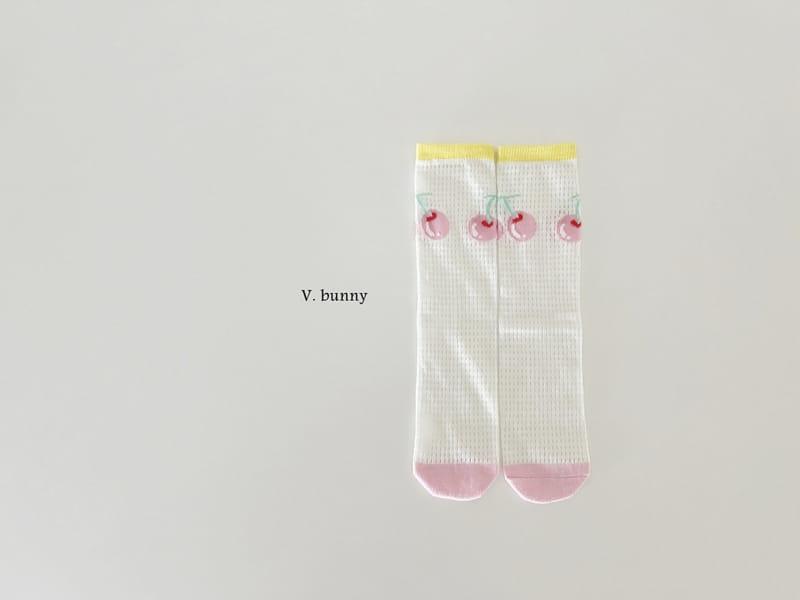 V Bunny - Korean Children Fashion - #childofig - Ploy Socks Set - 8