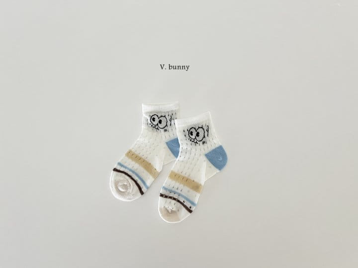 V Bunny - Korean Children Fashion - #childofig - Before Socks Set - 3