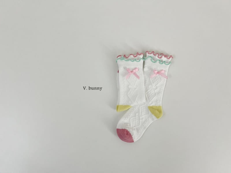 V Bunny - Korean Children Fashion - #childrensboutique - Pring Pring Socks Set - 6